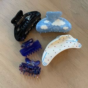 NEW Winona Irene Claw Clips Set